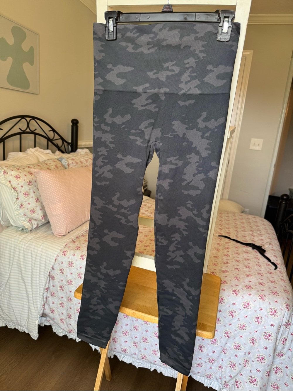 SPANX camo leggings